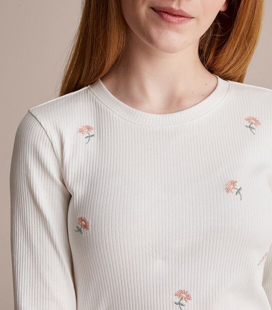 Side Tie Rib Top 4 of 5