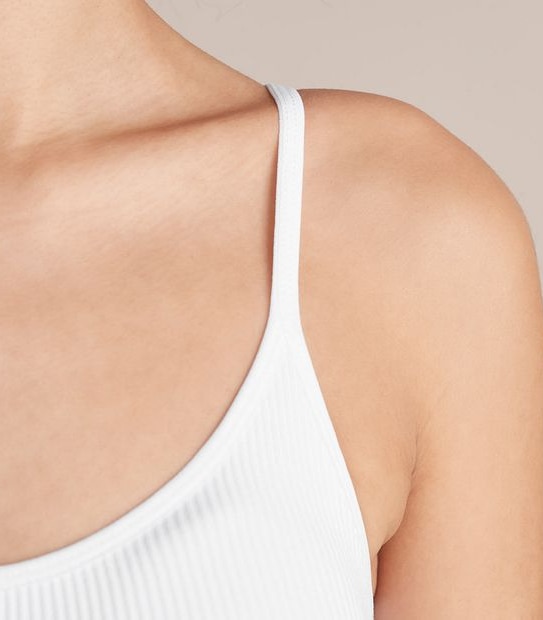 Ribbed Strappy Crop Top - Lily Loves