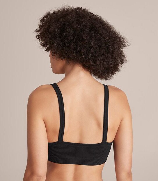 Lily Loves Ribbed Seamfree Square Neck Crop Top; Style: LCT50112 5 of 5