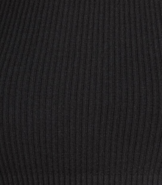 Lily Loves Ribbed Seamfree Square Neck Crop Top; Style: LCT50112