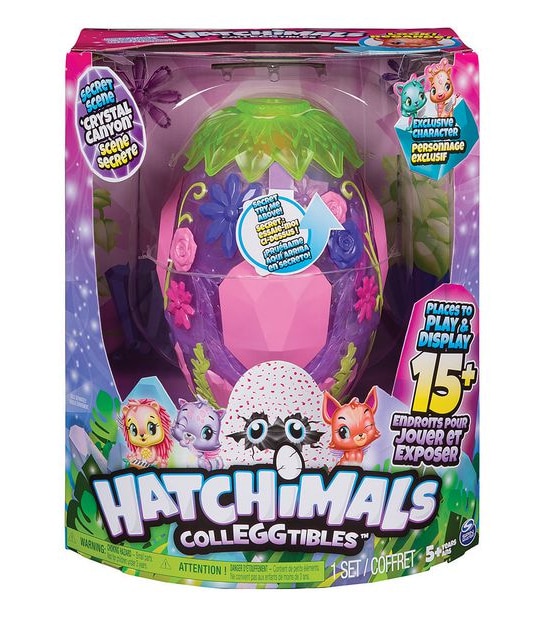 Hatchimals Crystal Canyon Secret Scene Playset