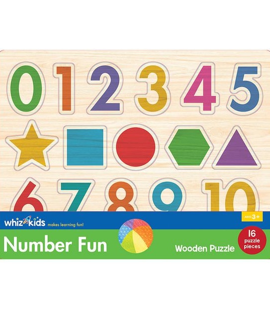 Whiz Kids - Number Fun Wooden Puzzle