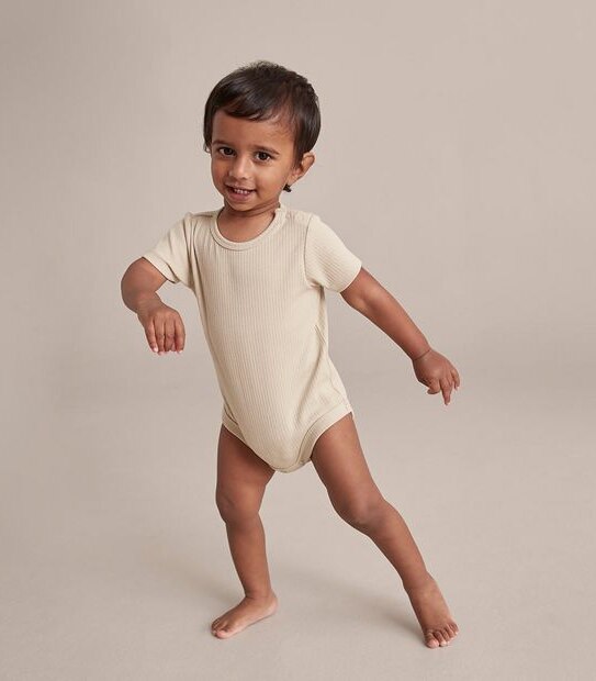 3 Pack Baby Organic Cotton Bodysuits