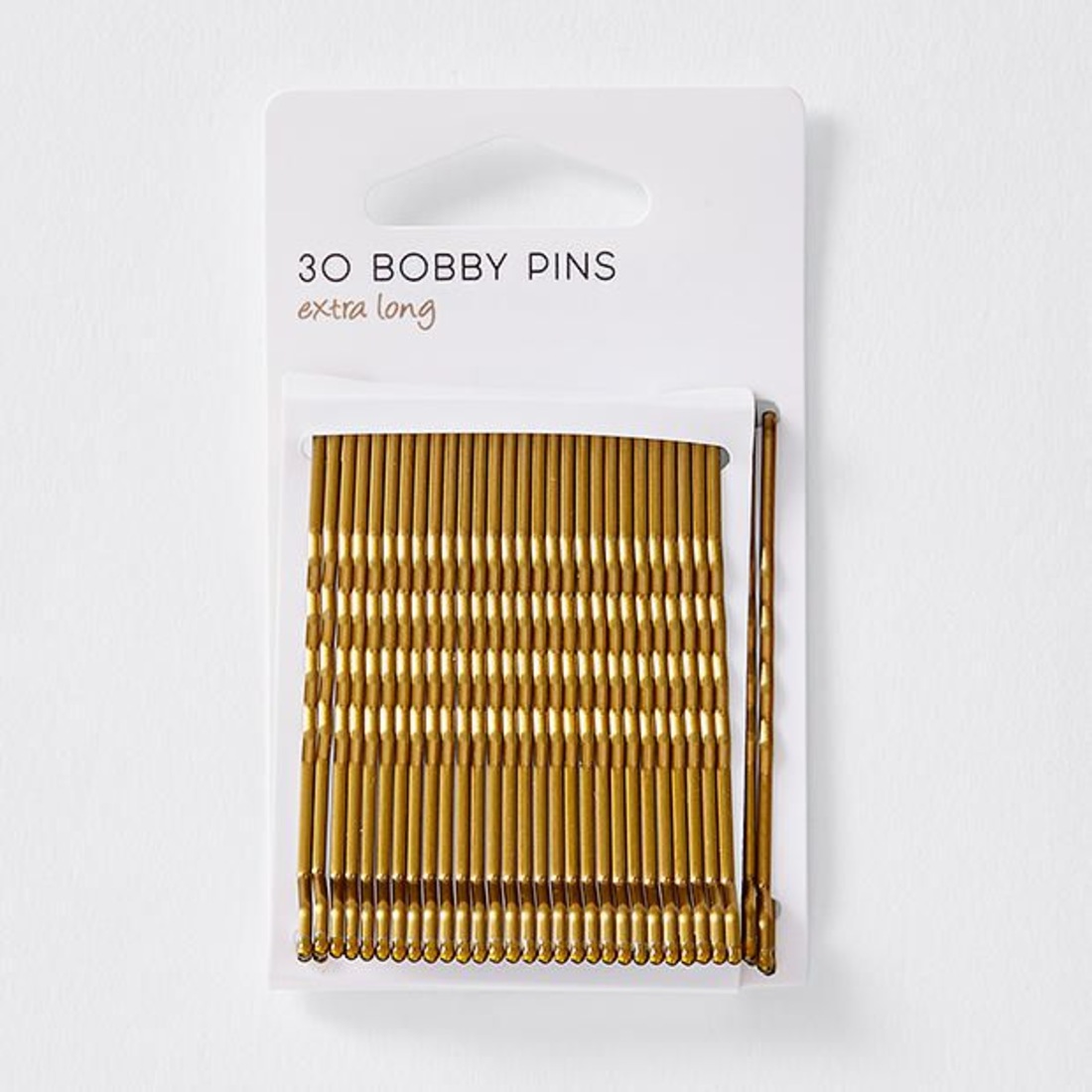 30 Pack Extra Long Bobby Pins Blonde Target Australia