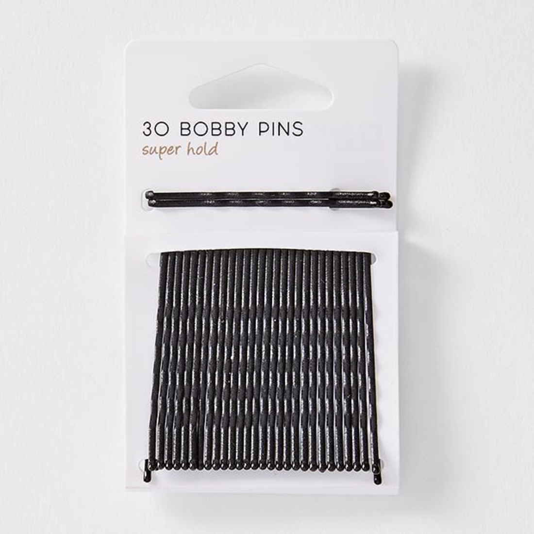 30 Pack Super Hold Bobby Pins Black Target Australia