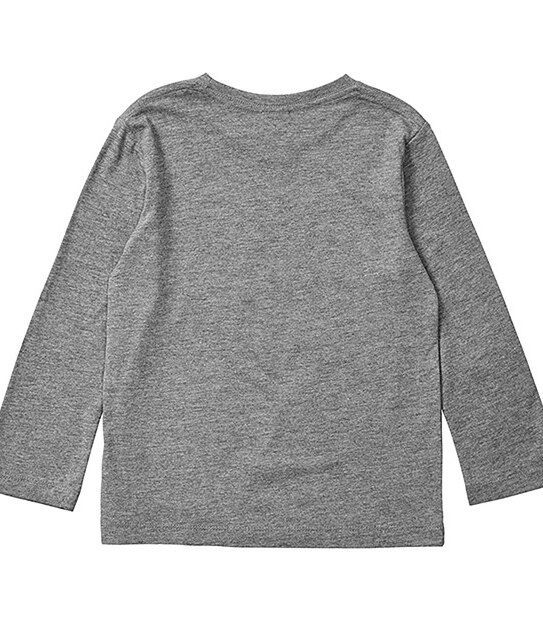 Long Sleeve Geometric Dinosaur Print T-Shirt