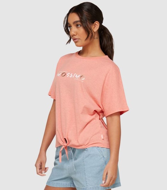 Mossimo Summer Tie Front TShirt Target Australia