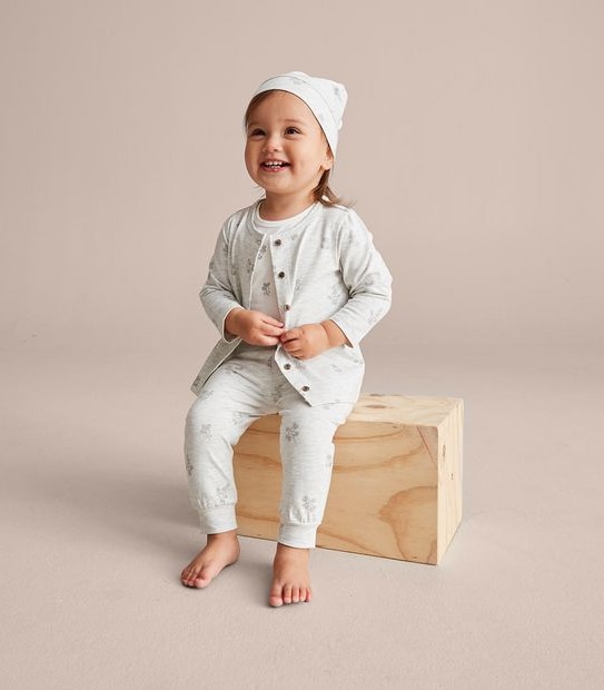 5 Piece Baby Organic Cotton Gift Set