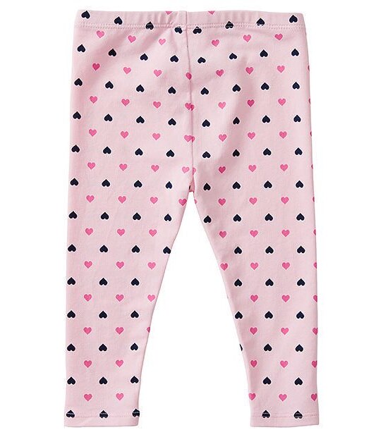Baby Full Length Heart Print Leggings 2 of 3
