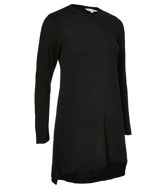 Maternity by Dannii Minogue Side Split Tunic Jumper - Black