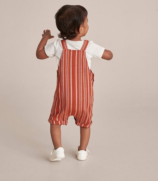 2 Piece Baby Linen Blend Set