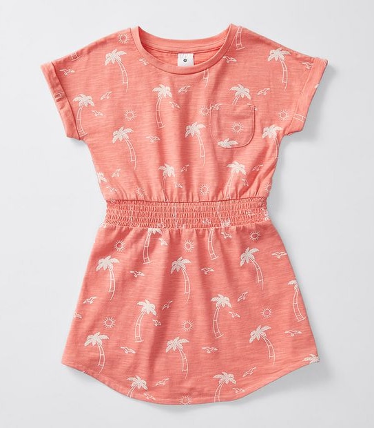 Shirred Waist Dress 