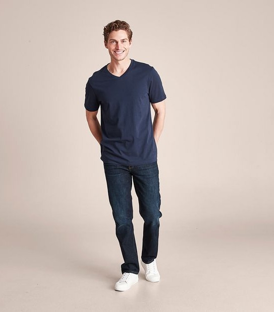 Organic Cotton V-Neck T-Shirt