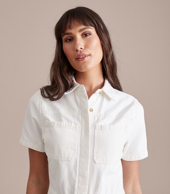 Denim Shortalls