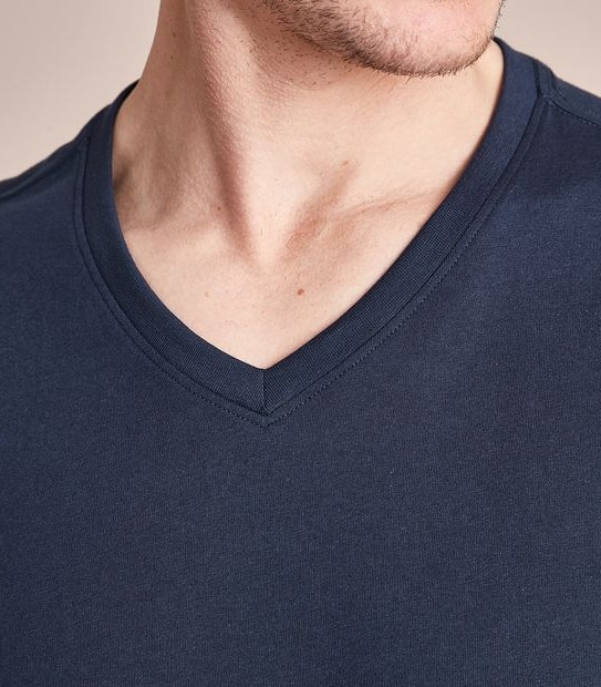 Organic Cotton V-Neck T-Shirt