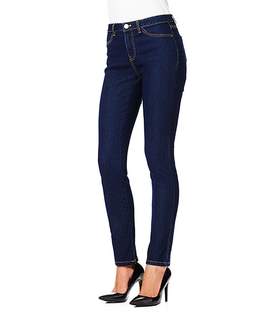 essentials Everyday Straight Leg Jeans - Blue Indigo