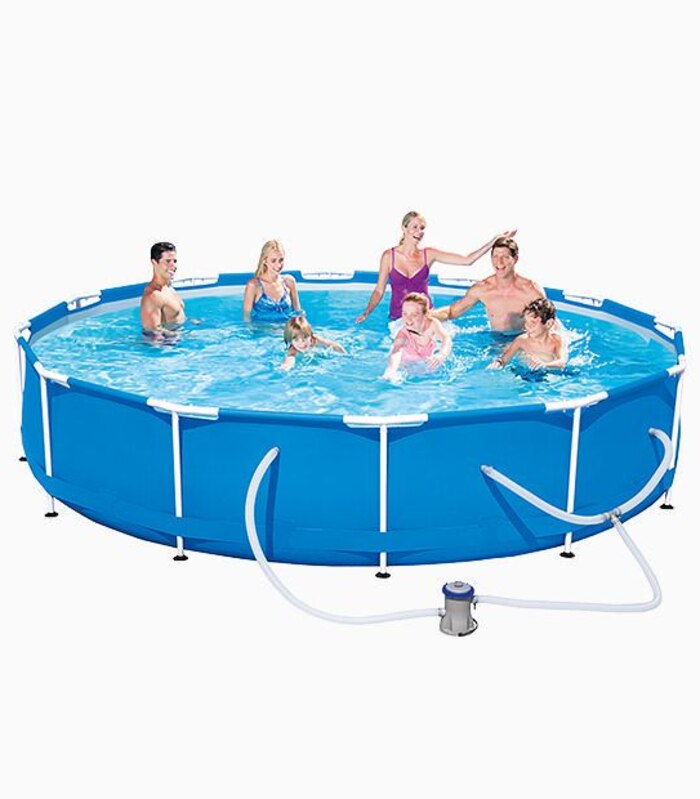 h2ogo 12ft steel pro frame pool target australia