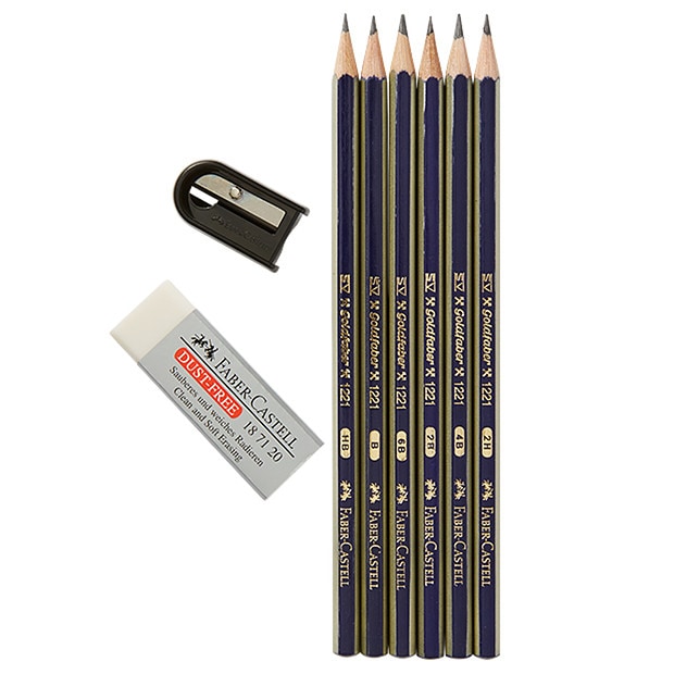 Faber-Castell Studio Graphite Sketch Pencils