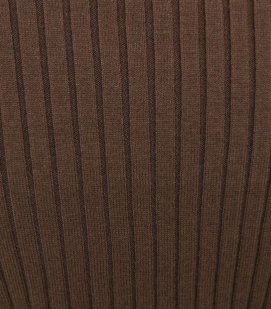 Lily Loves Cropped Rib Knit Skivvy