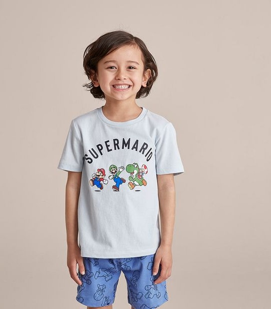 Super Mario Cotton Pyjama Set