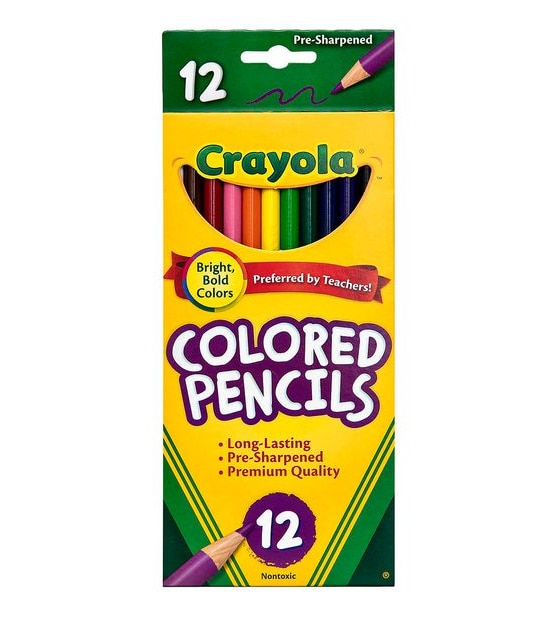 Crayola Coloured Pencils - 12 Pack