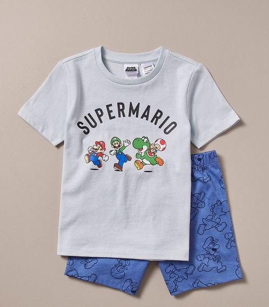 Super Mario Cotton Pyjama Set