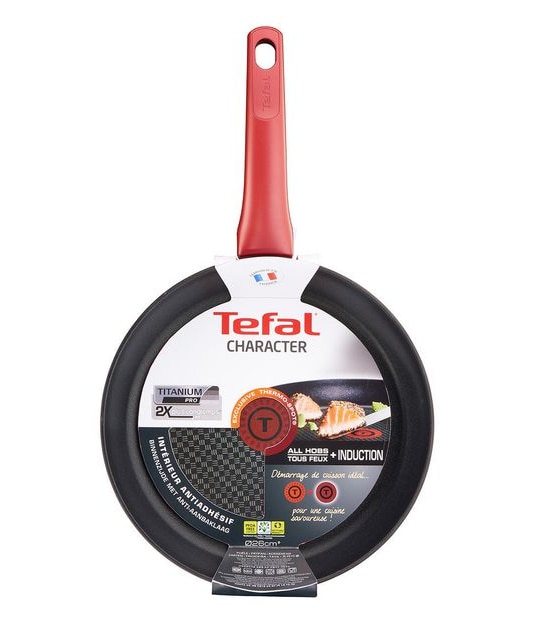 Tefal Character Titanium Pro Non-Stick Frypan - 30cm