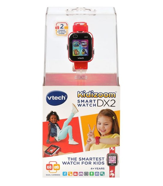 VTech Kidizoom Smartwatch DX2 - Red with Unicorns