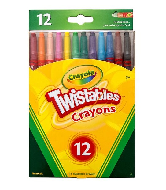 Crayola Twistables Crayons - 12 Pack