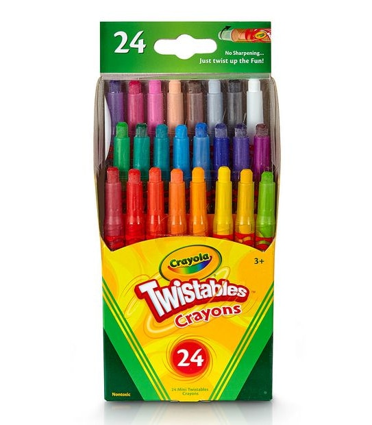 Crayola 24 Pack Twistables Mini Crayons