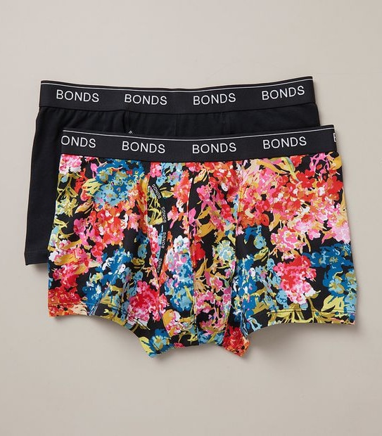 Bonds 2 Pack Australian Cotton Guyfront Trunks
