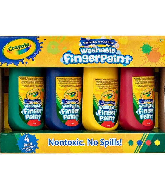 Washable Finger Paint Station for Toddlers, Crayola.com