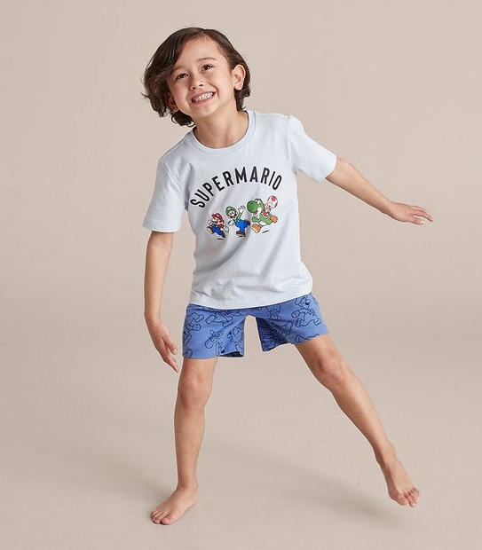 Super Mario Cotton Pyjama Set