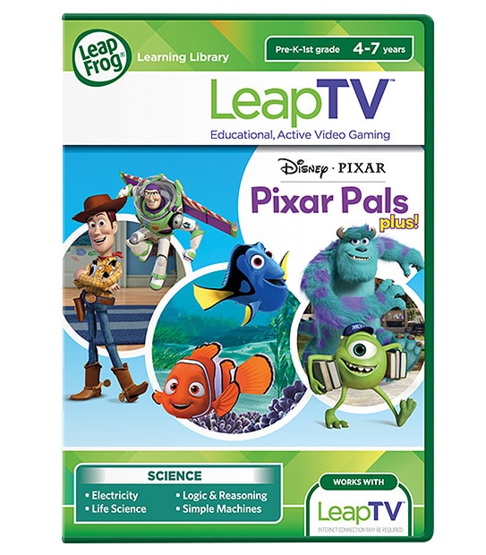 LeapFrog LeapTV Software Pixar Pals Plus