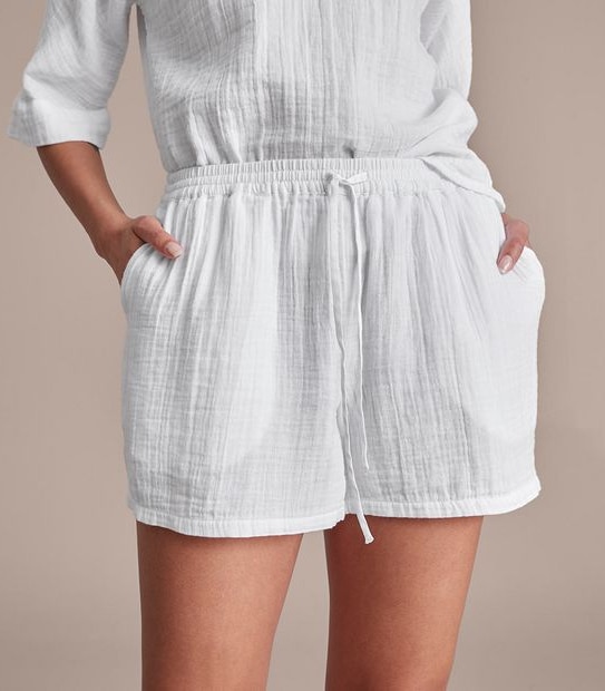 Crinkle Sleep Shorts