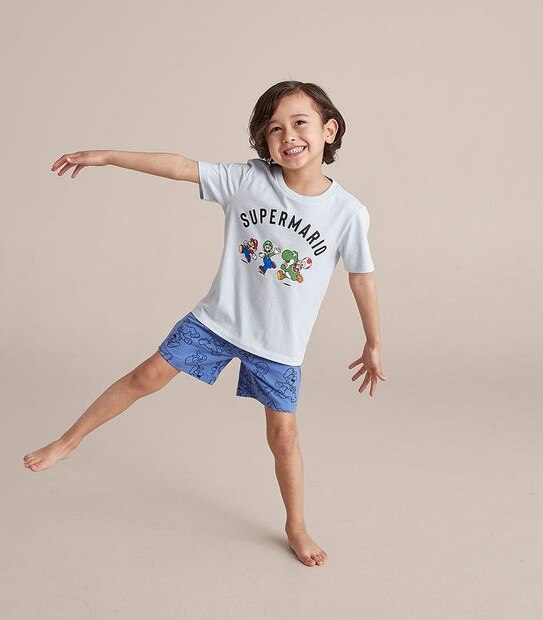 Super Mario Cotton Pyjama Set