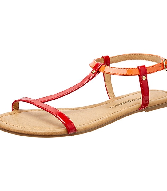 Tuscany Sandals - Red/Orange