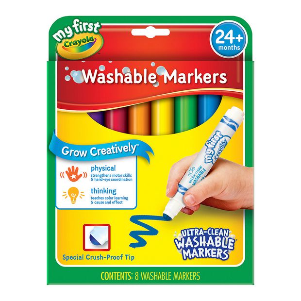Crayon Kmart Crayola Markers Crayola My First Pack Washable