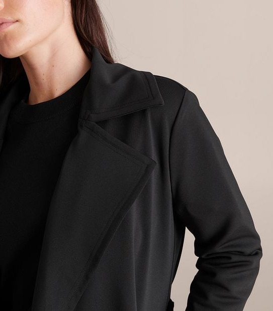Preview Soft Knit Trench Coat