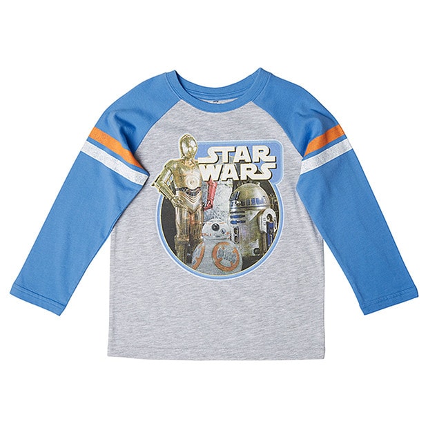 Star Wars Long Sleeve Print TShirt Target Australia