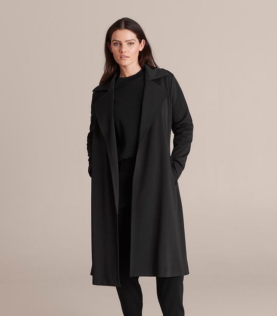 Preview Soft Knit Trench Coat