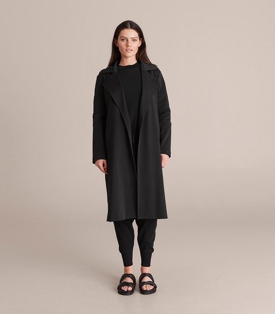 Preview Soft Knit Trench Coat
