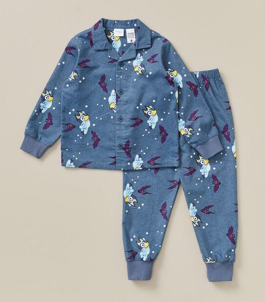 Bluey Cotton Flannelette Pyjama Set