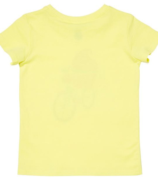 Short Sleeve Cupcake On Bike  Print T-Shirt