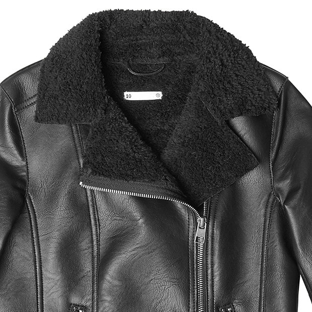 Faux leather jacket australia