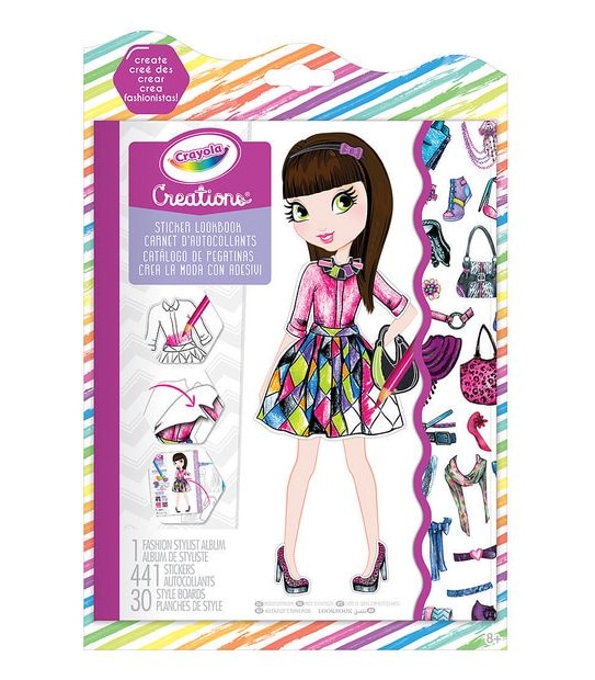 Crayola Creations Sticker Lookbook