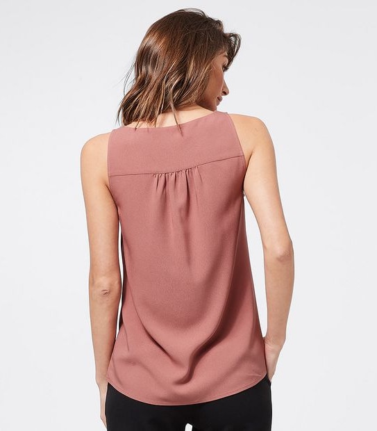 Preview Sleeveless Luxe Cami - Blush Pink