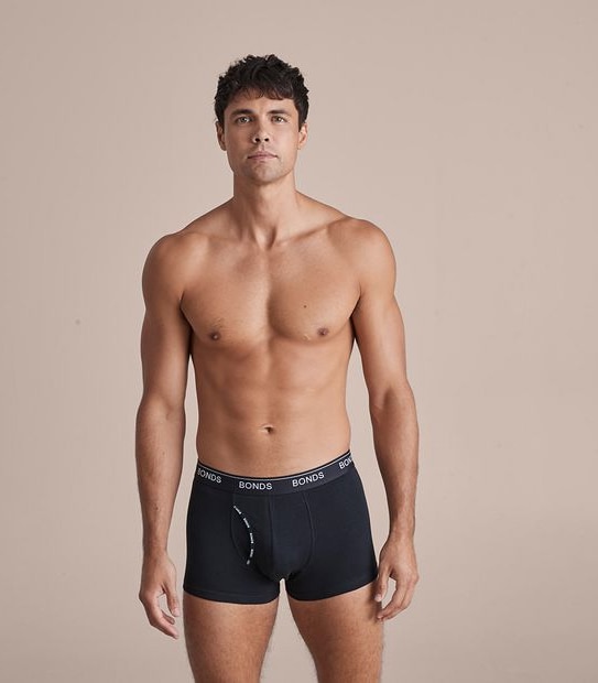 Bonds 2 Pack Australian Cotton Guyfront Trunks