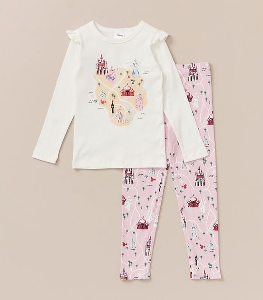 Disney Princess Cotton Rib Pyjama Set