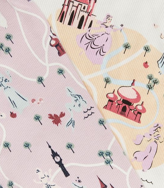 Disney Princess Cotton Rib Pyjama Set